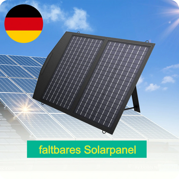 ALLPOWERS 18V 60W Sonnenkollektor faltbares Solarladegerät Dual 5V USB 18V DC Ausgang - SongSolar