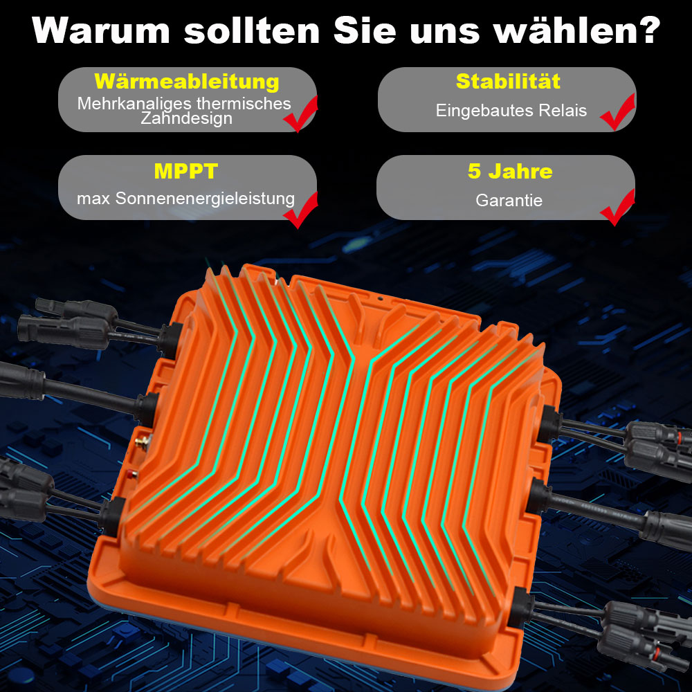 GT-1600 SolarMax Hochwertiger Wechselrichter für den Heimgebrauch