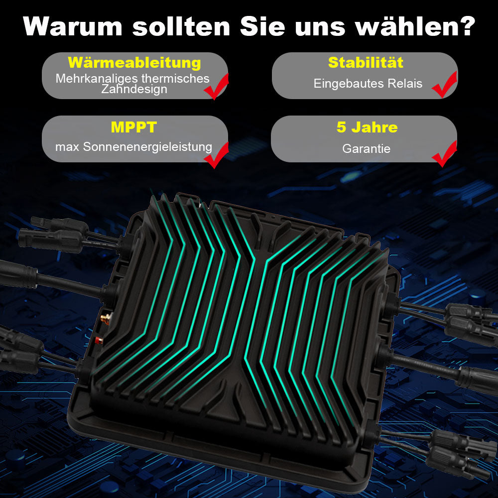 GT-1600 SolarMax Hochwertiger Wechselrichter für den Heimgebrauch