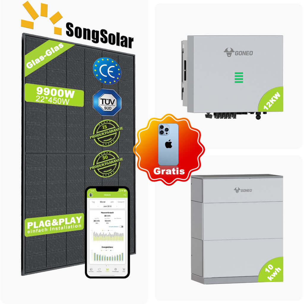 10kW GONEO Solaranlage