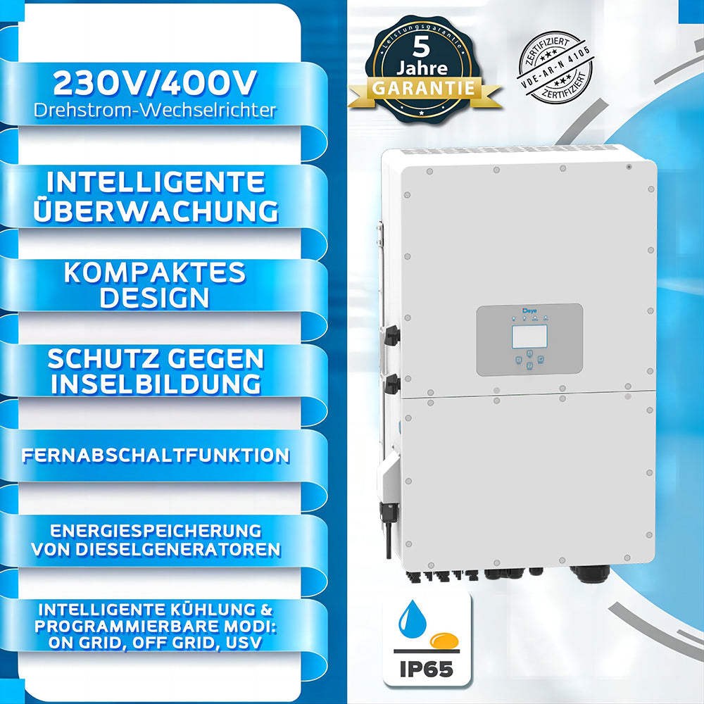 50kW DEYE Hybrid-Wechselrichter