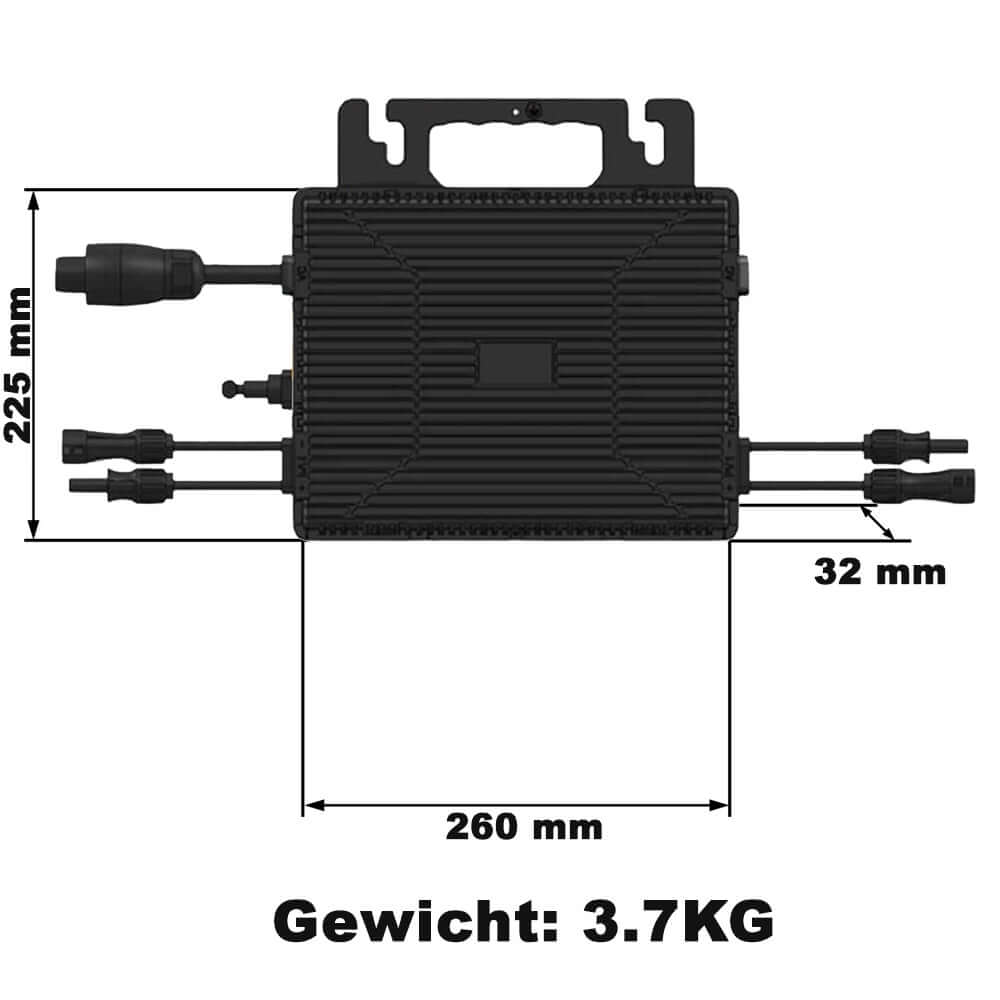 Astro 800W Mikrowechselrichter VDE WIFI für Mini PV Anlage