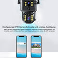 Heimsicherheitsüberwachung - 8W Solarbetriebene 4G Kamera Q10