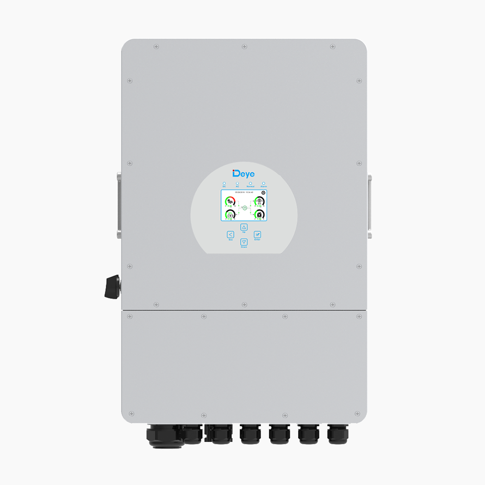 12KW DEYE Dreiphasen-Hybrid-Wechselrichter, speicher für balkonkraftwerk