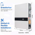 HFIE 10kWh 51.2V Solarstromspeicher Akkukapazität für PV-Anlagen