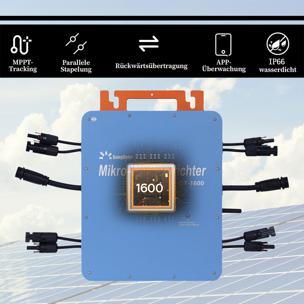 GT-1600 SolarMax Hochwertiger Wechselrichter für den Heimgebrauch