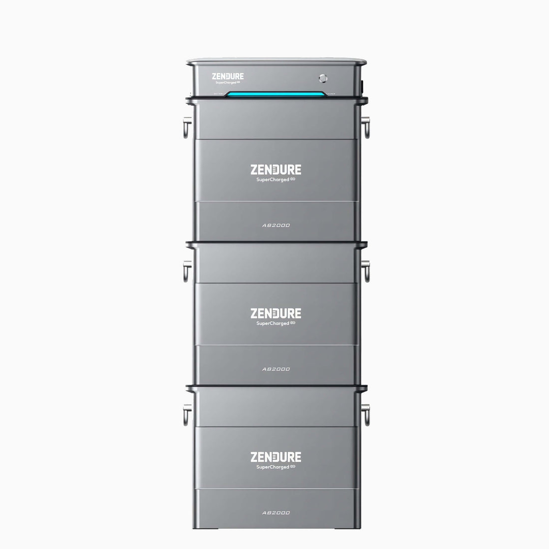 Zendure SolarFlow Balkonkraftwerk, Hyper 2000 mit 1800W Solar Eingang Eingebaute Mikrowechselrichter 4x AB2000 7680Wh