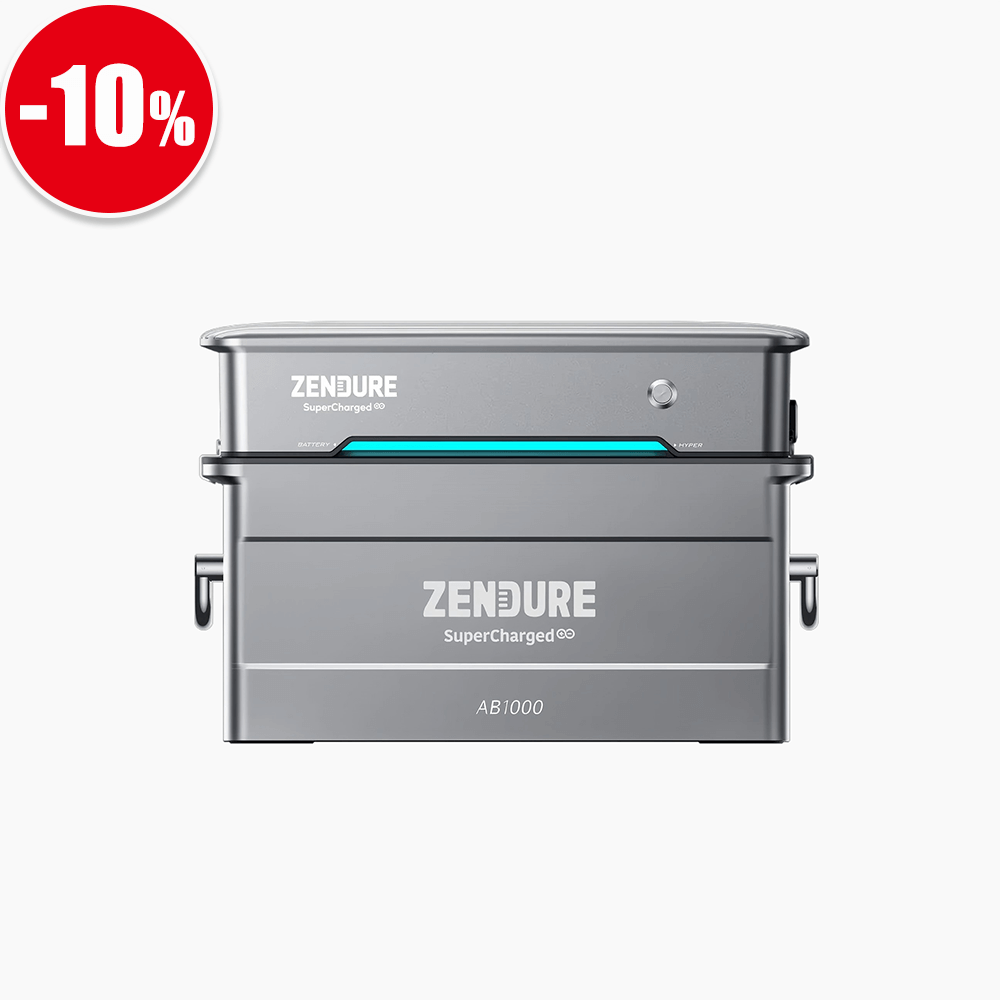 Zendure Hyper2000+AB1000 Balkonkraftwerk solar power