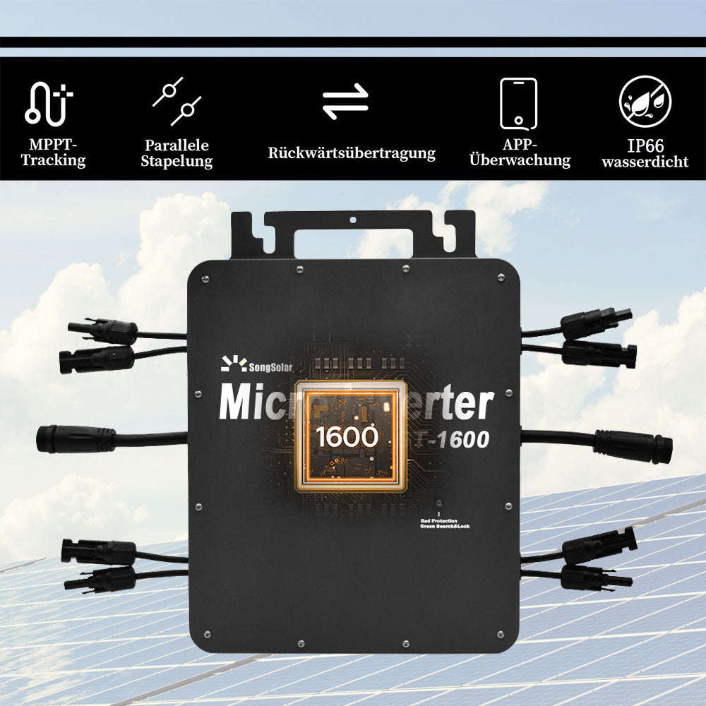 GT-1600 SolarMax Hochwertiger Wechselrichter für den Heimgebrauch