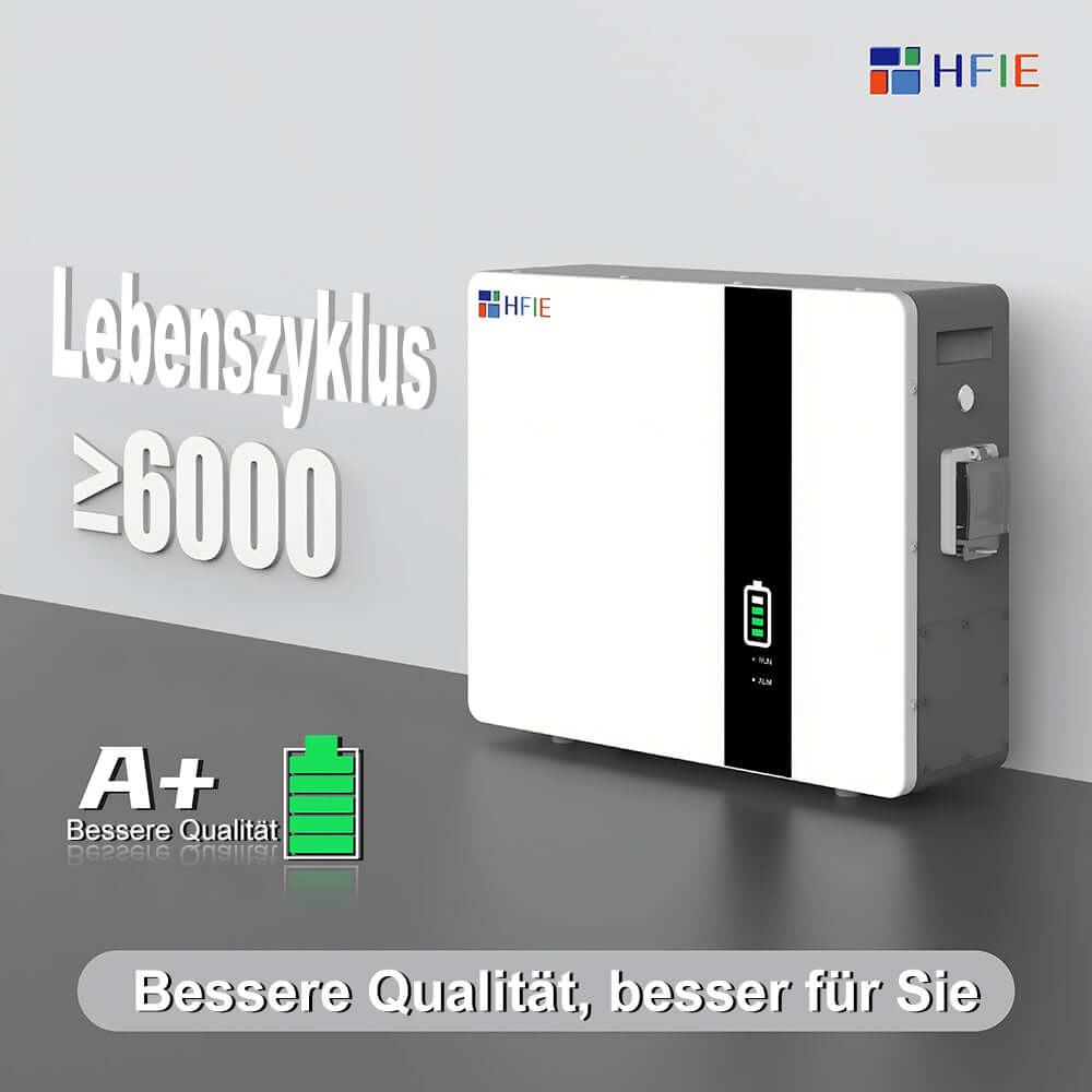 HFIE 5kWh 51.2V Solarstromspeicher Kapazität für PV-Anlagen