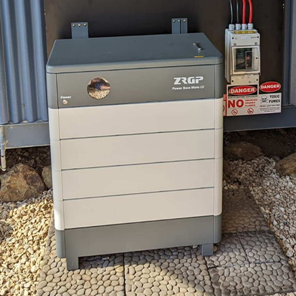 ZRGP 20.48kWh Wandmontierte Batterie Solarstromspeicher