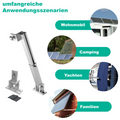 Solarmodul halterung 100W-400W 0-60° verstellbar