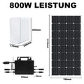 Sossen 800W Mikro-Wechselrichter 220V WiFi VDE Relais
