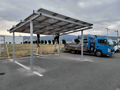 Solar Carport Solarpanel Halterung für Hof