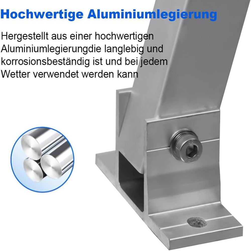 Solarmodul halterung 100W-400W 0-60° verstellbar