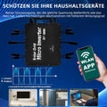 GT 2000W Mikro Wechselrichter integriertem WiFi für Balkonkraftwerk IP66
