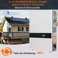 HFIE 10kWh 51.2V Solarstromspeicher Akkukapazität für PV-Anlagen