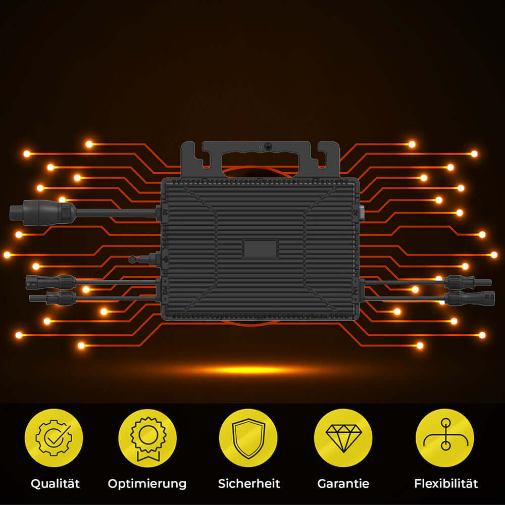 Astro 800W Mikrowechselrichter VDE WIFI für Mini PV Anlage