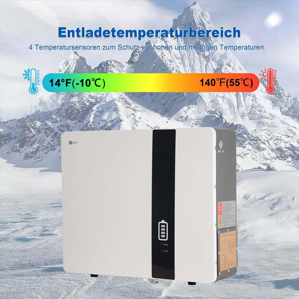 HFIE 5kWh 51.2V Solarstromspeicher Kapazität für PV-Anlagen