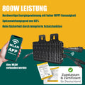 800W Balkonkraftwerk für Zuhause