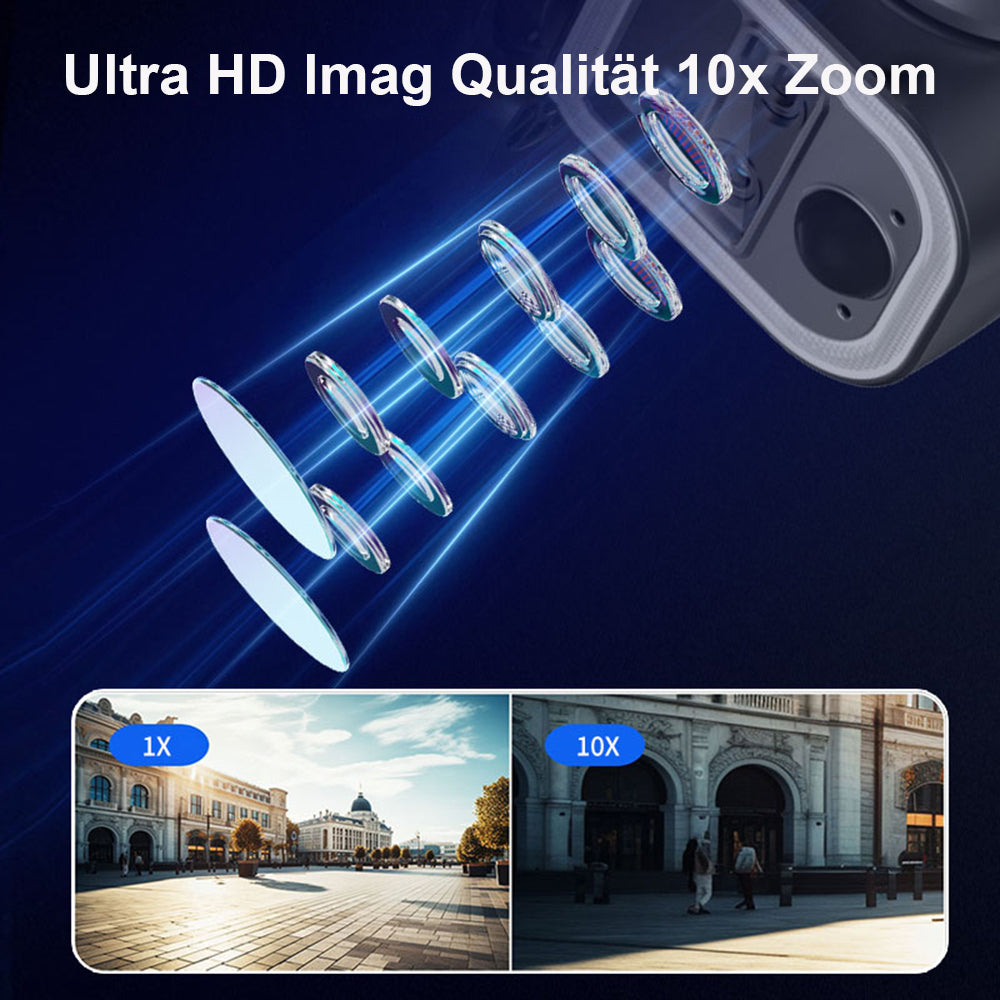 6MP+12000mAh Solarkamera für Zuhause Y7A
