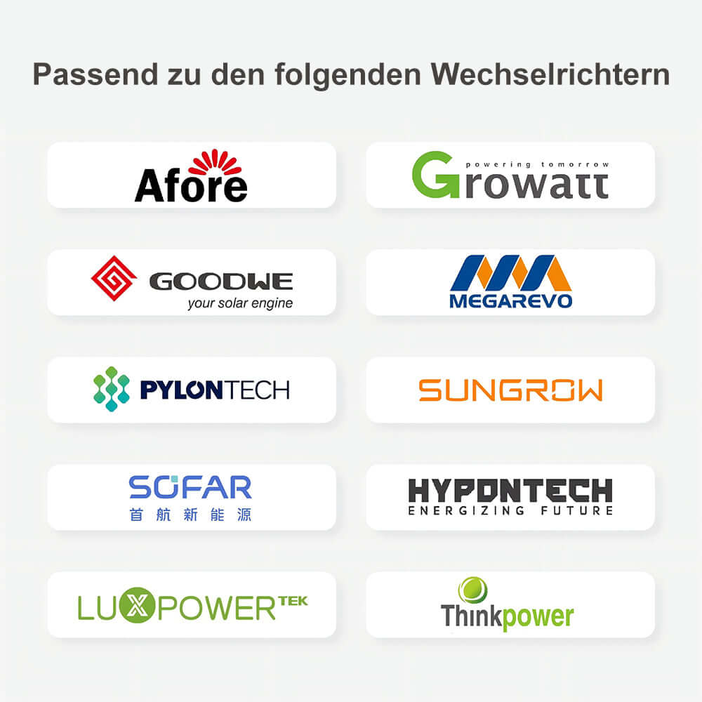 HFIE 5kWh 51.2V Solarstromspeicher Kapazität für PV-Anlagen