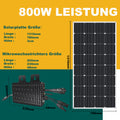 800W Balkonkraftwerk für Zuhause