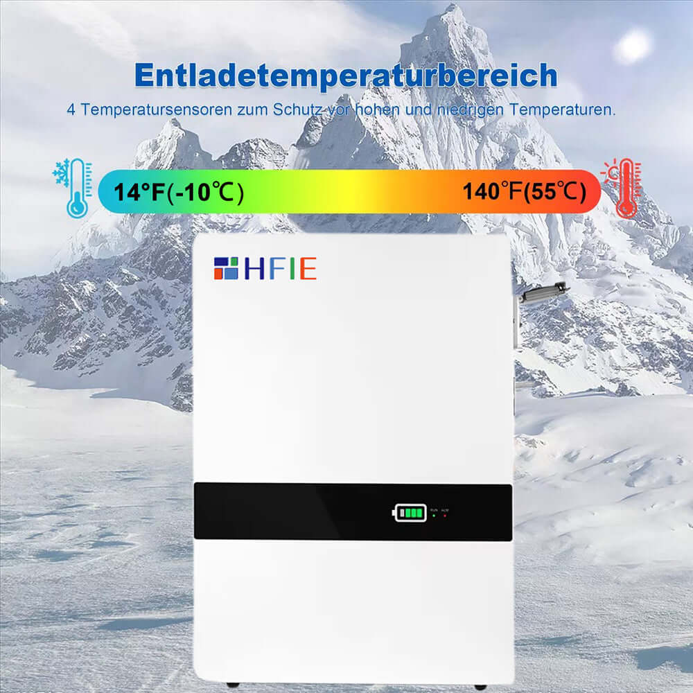 HFIE 10kWh 51.2V Solarstromspeicher Akkukapazität für PV-Anlagen