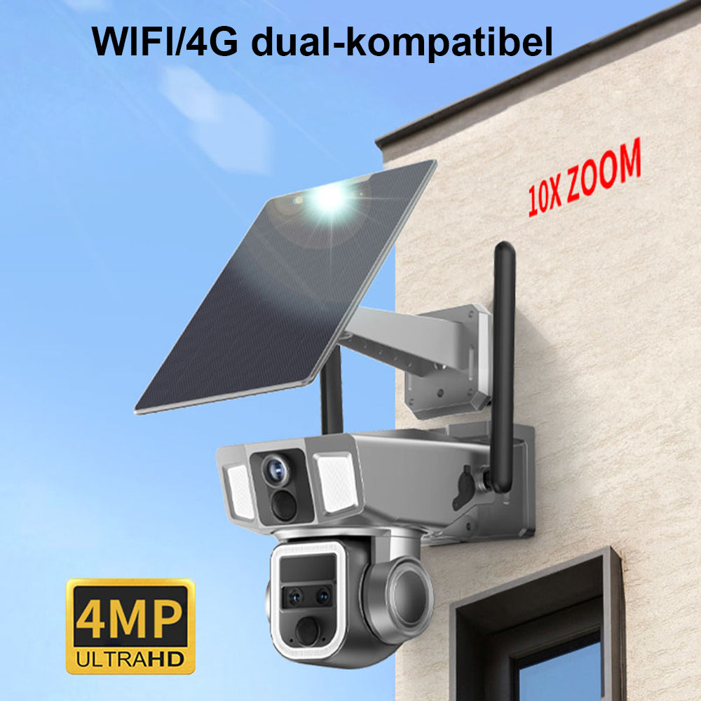 6MP+12000mAh Solarkamera für Zuhause Y7A