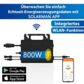 Astro 800W Mikrowechselrichter VDE WIFI für Mini PV Anlage