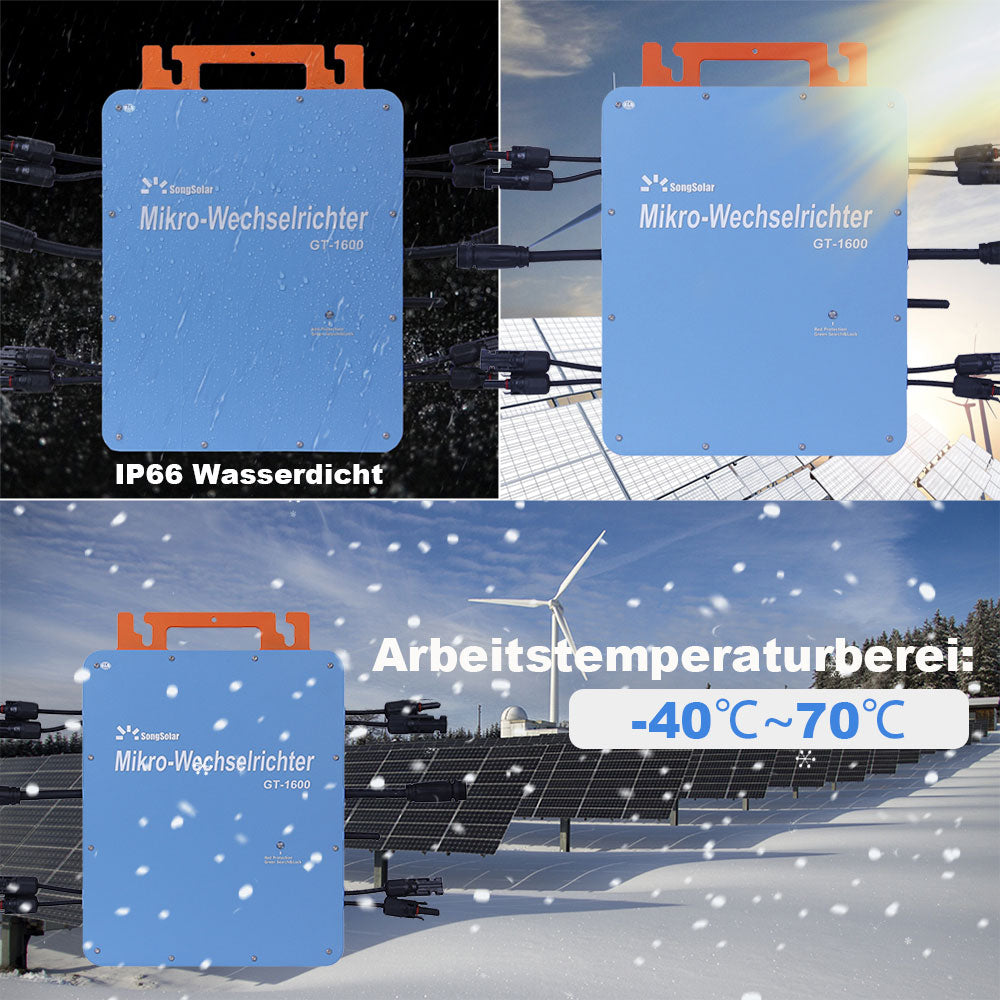 GT-1600 SolarMax Hochwertiger Wechselrichter für den Heimgebrauch