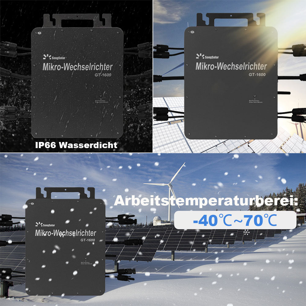 GT-1600 SolarMax Hochwertiger Wechselrichter für den Heimgebrauch