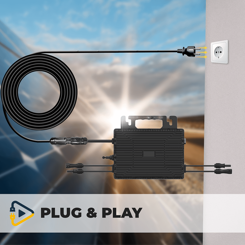 Astro 800W Mikrowechselrichter VDE WIFI für Mini PV Anlage