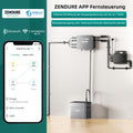 Zendure SolarFlow Balkonkraftwerk mit Speicher, HUB 2000 mit 1800W Solar Eingang, AB2000 1920Wh LiFePO4 Akku, mit Shelly Plus Plug S, 1200W Ausgang, IP65