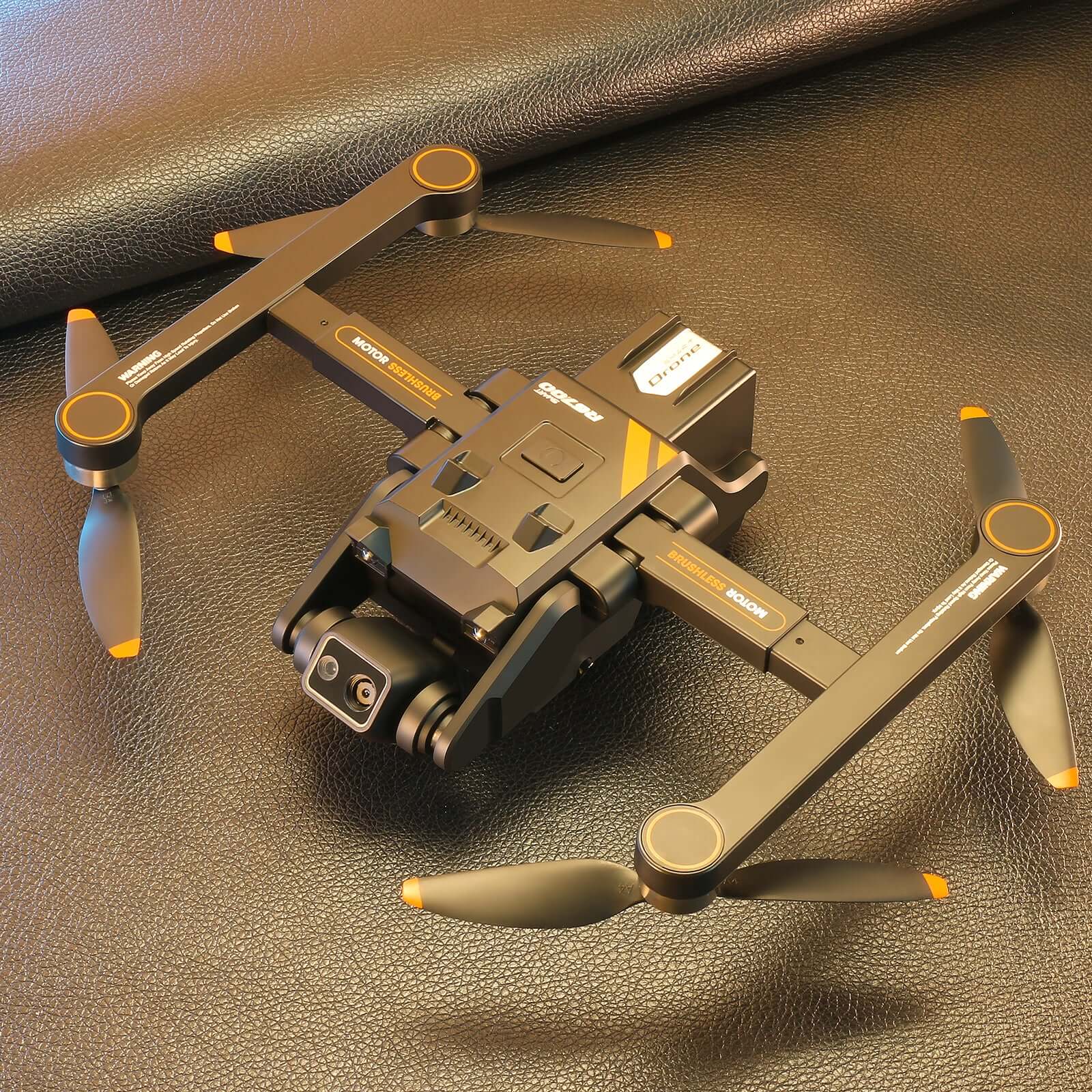 RG700PRO.2.4G Optischer Fluss Faltbare Drohne mit vierseitiger Hindernisvermeidung und professioneller WIFI-Luftkamera mit Doppelobjektiv