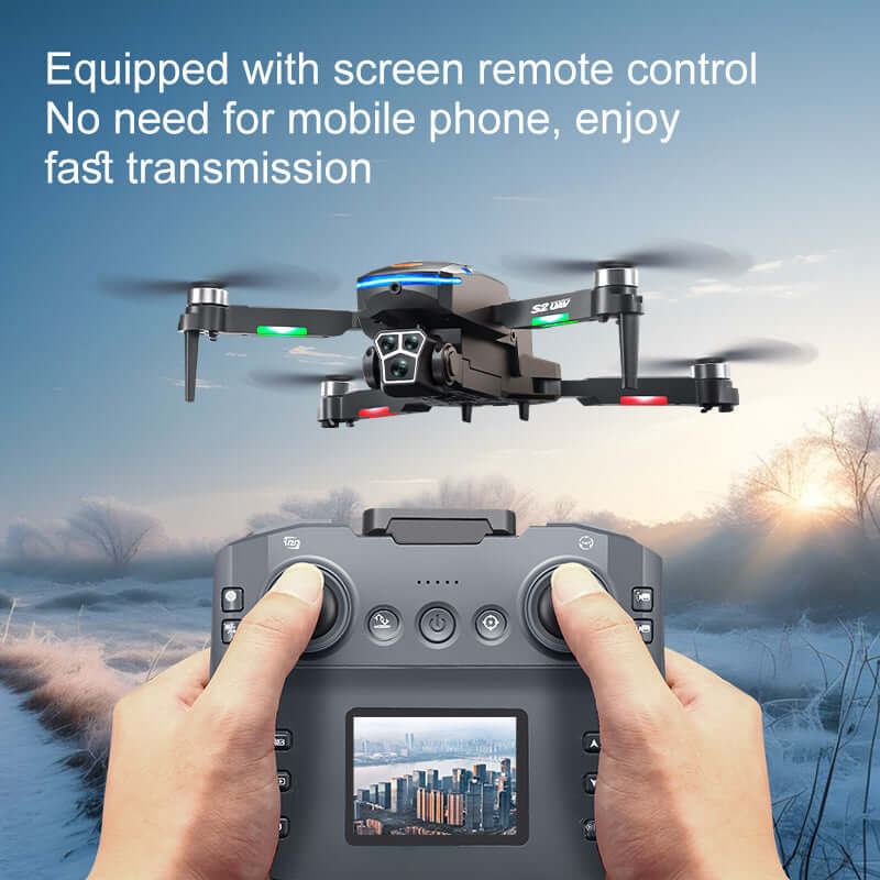 S2 drone 4K HD electric adjustment aerial photography optical flow fixed height obstacle avoidance remote control aircraft