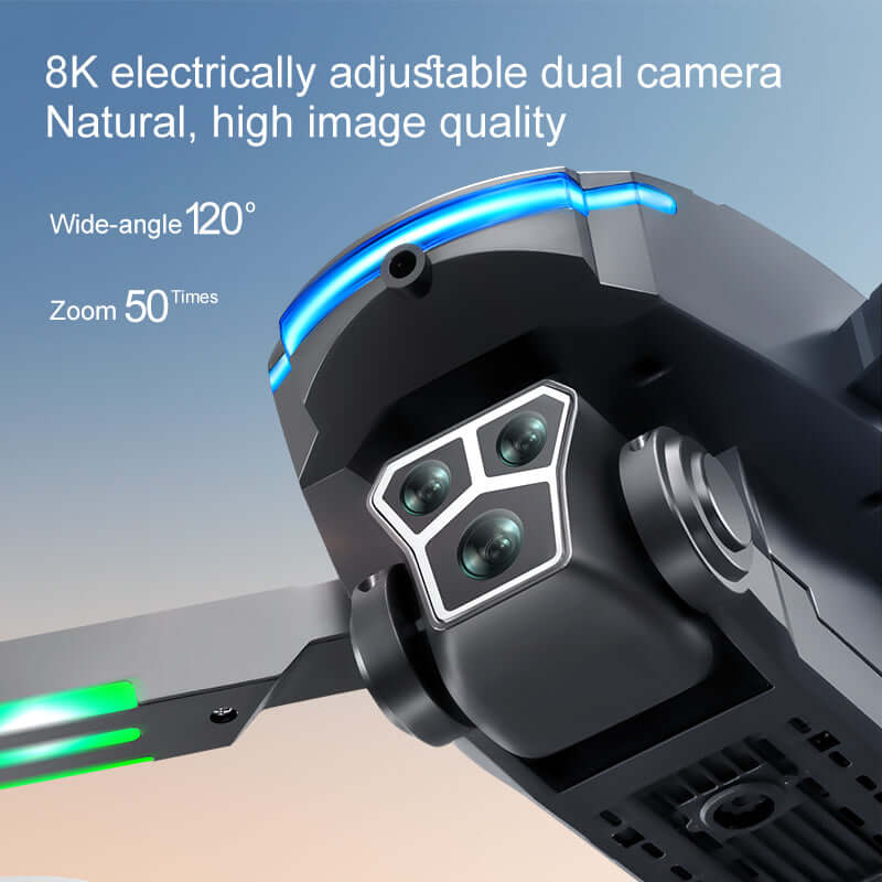 S2 drone 4K HD electric adjustment aerial photography optical flow fixed height obstacle avoidance remote control aircraft