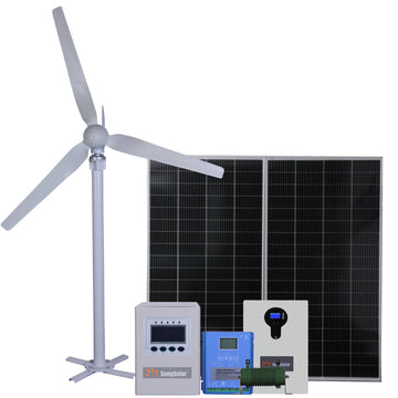 Wind-Solar-Hybridsysteme