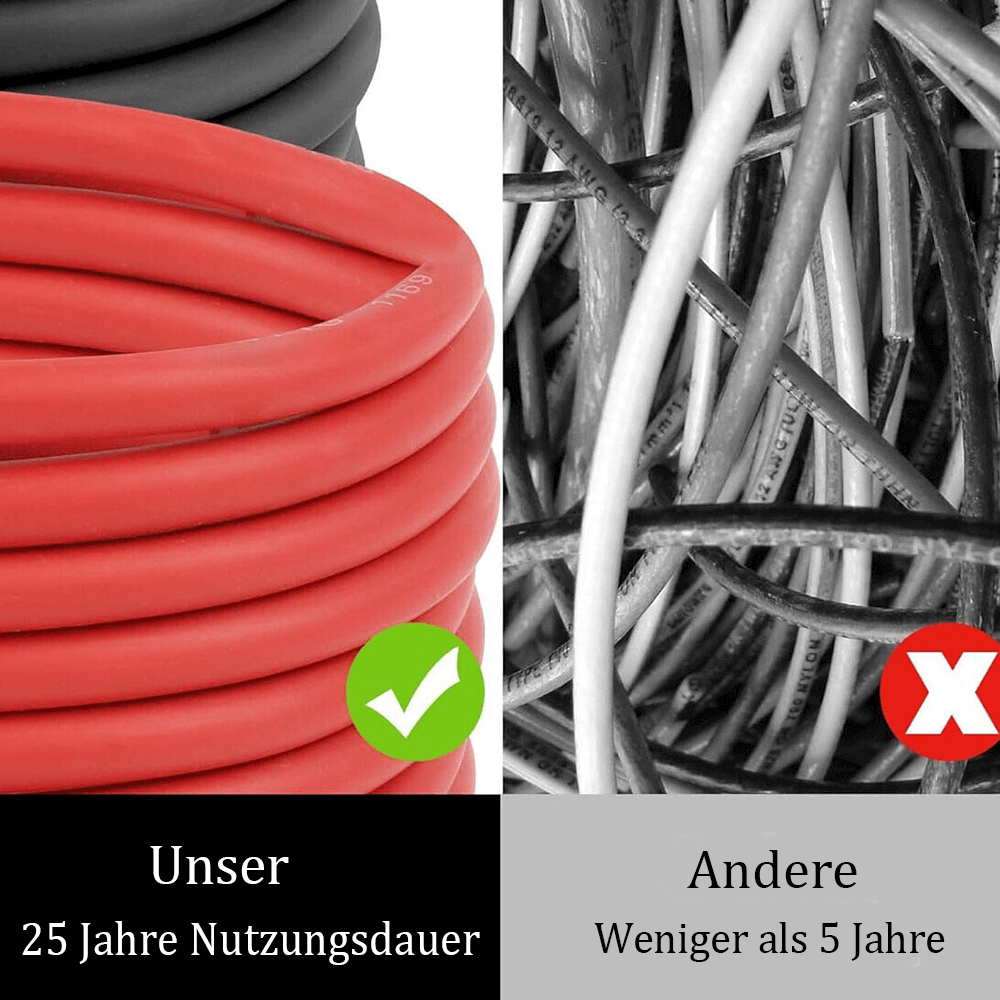4mm²/6mm² Verlängerungskabel
