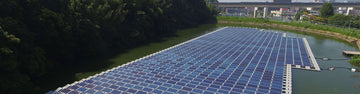 Floating Solar Farm in Fukuoka, Japan