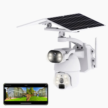 6MP+12W Solar Camera for Home Q6