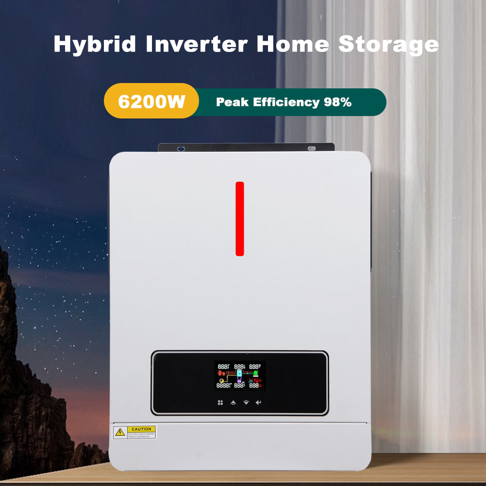 Hybrid Inverter 6.2KW 48V 120A MPPT Wifi