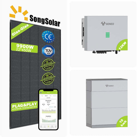 10kW GONEO Solaranlage