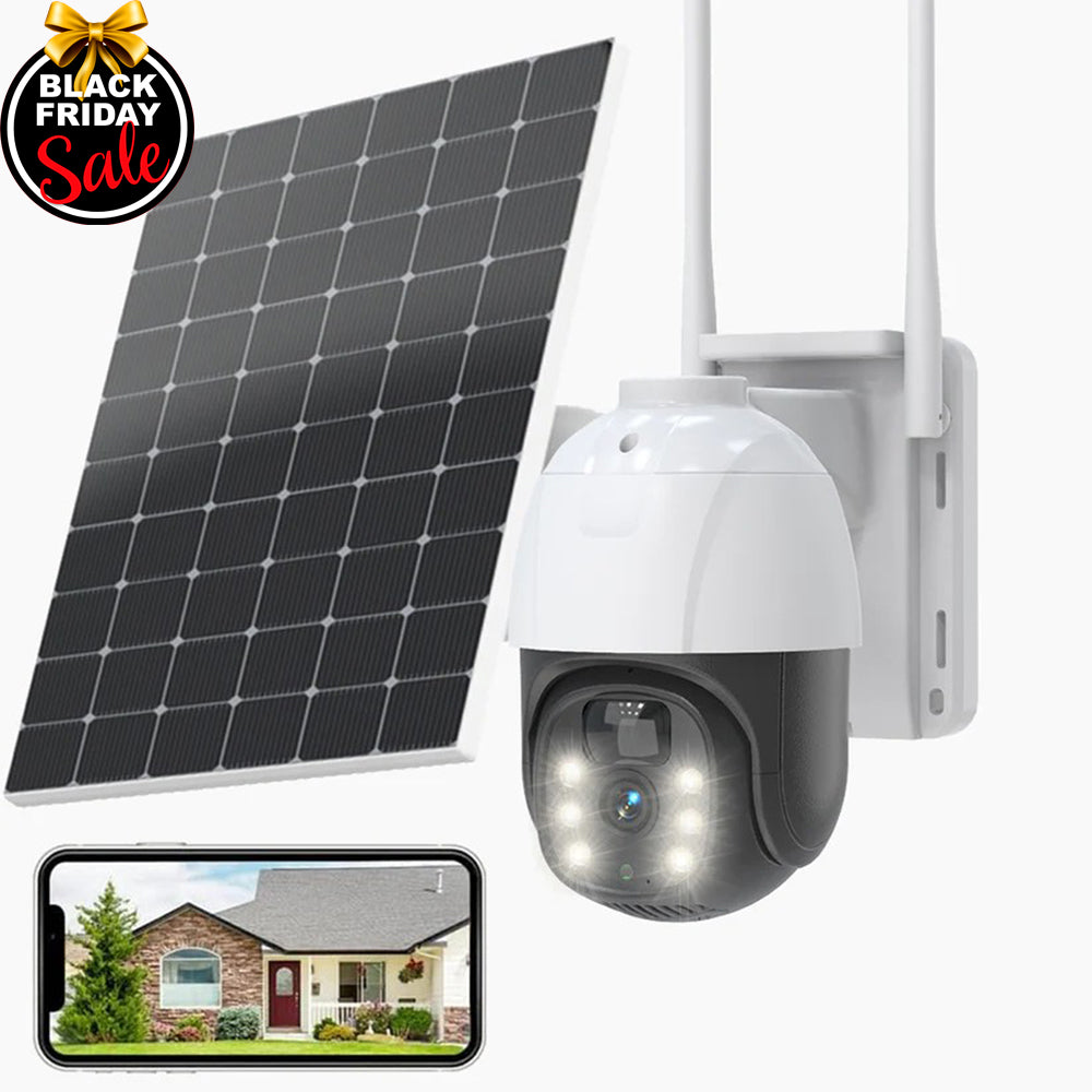 7.5W Solar Powered 4G WiFi Camera Q9