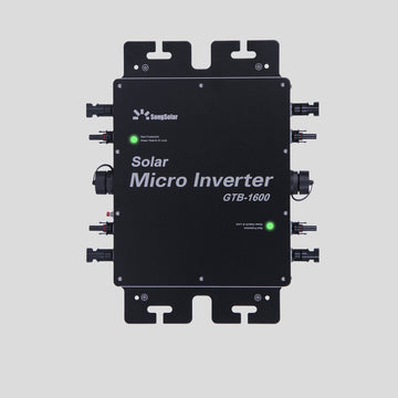 GTB 1600W Reine Sinuswelle Smart Micro Wechselrichter Netzwechselrichter mit WIFI IP65