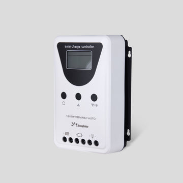 Efficient and stable 60A/80A/100A MPPT solar charge controller for easy power management 