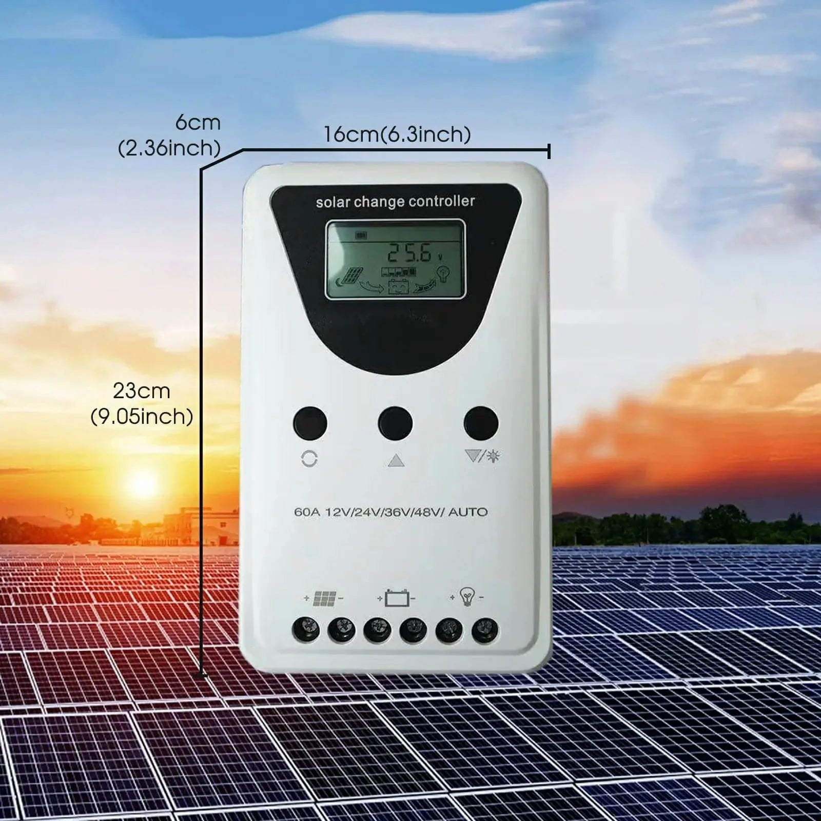 Effizienter und stabiler 60A/80A/100A Solarladeregler für eine einfache Energieverwaltung - SongSolar