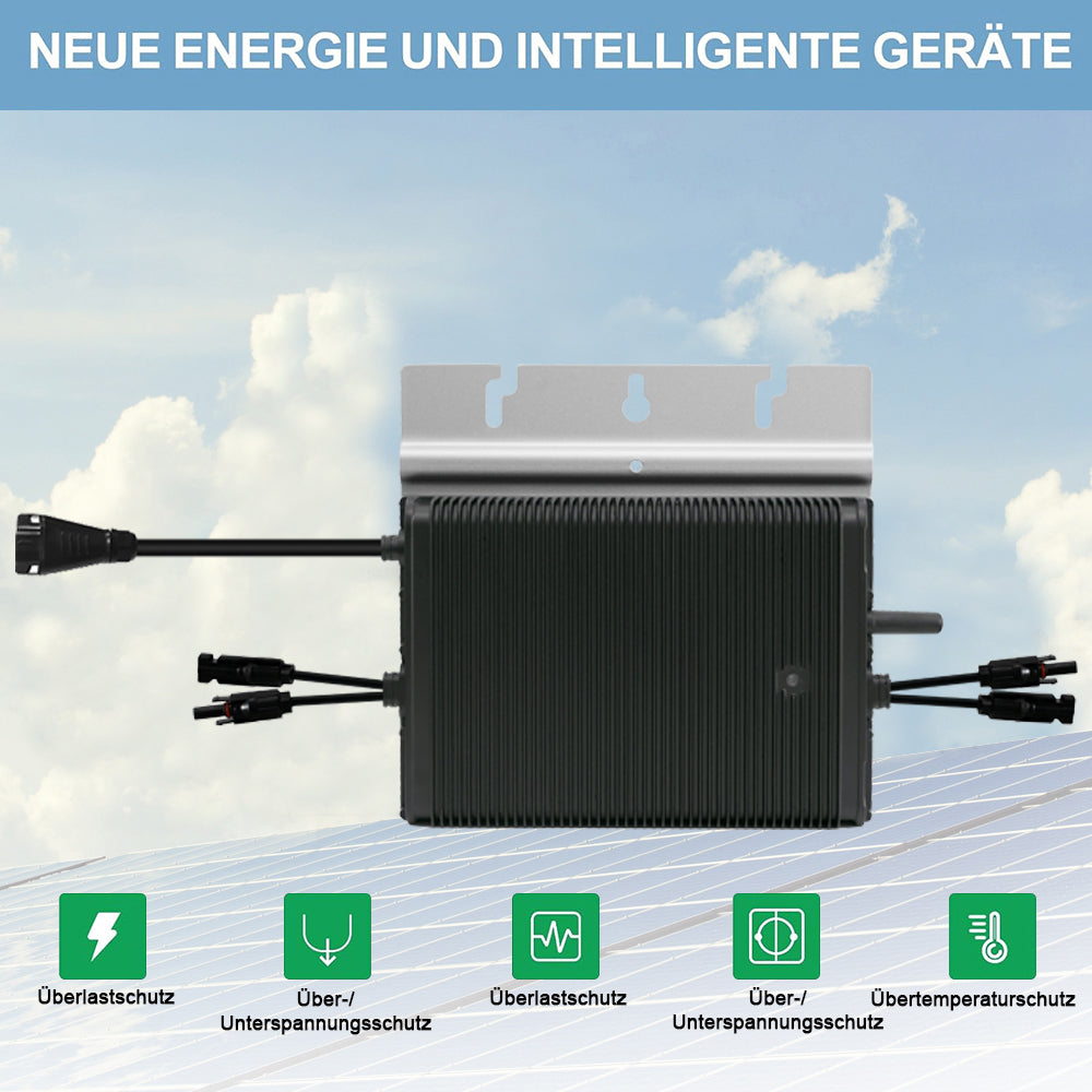 SPD-800W Mikrowechselrichter integriertem WiFi für Balkonkraftwerk