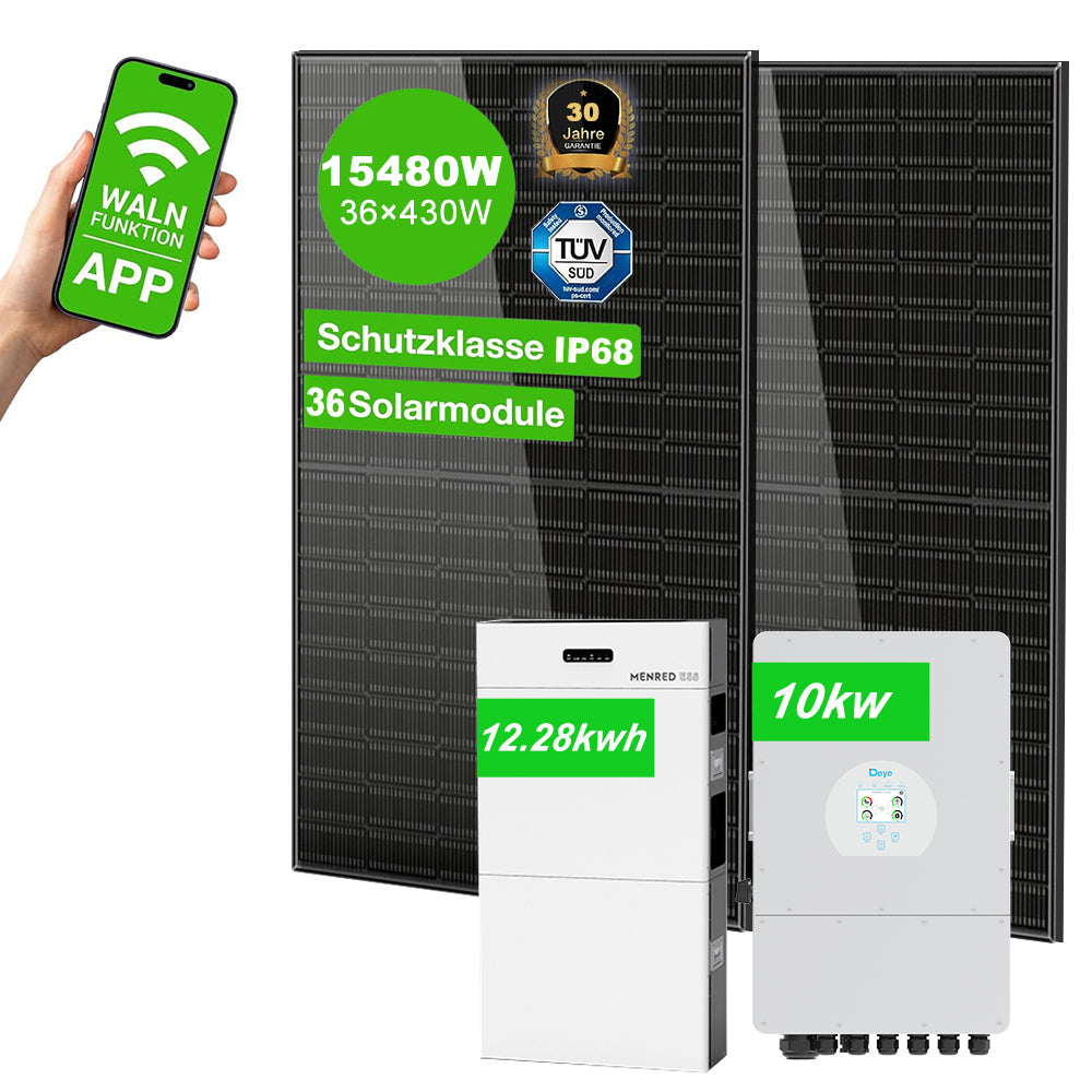 10KW Home System Balkonkraftwerk SONGSOLAR-MENRED-HORAY