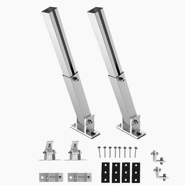 Adjustable solar panel mount